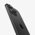 AGL07163 - iPhone 15 Pro / 15 Pro Max Optik Pro Lens Protector in natural titanium showing the device